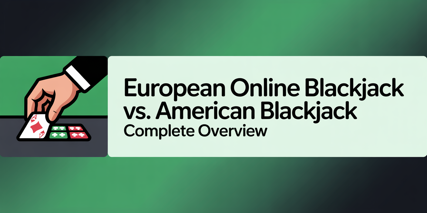 European Online Blackjack vs. American Blackjack: Complete Overview