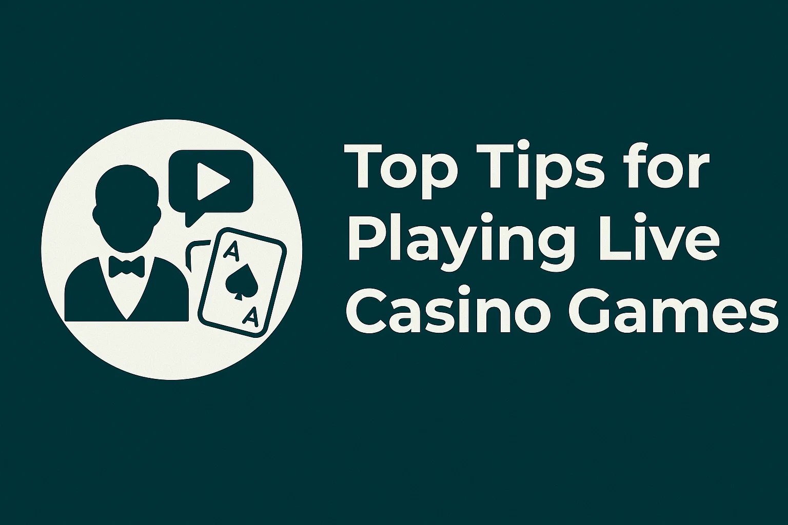Top Tips for Playing Live Casino Games